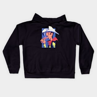 hot cowboys Kids Hoodie